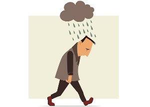Depressive Stimmung ist eine Folge der Raucherentwöhnung